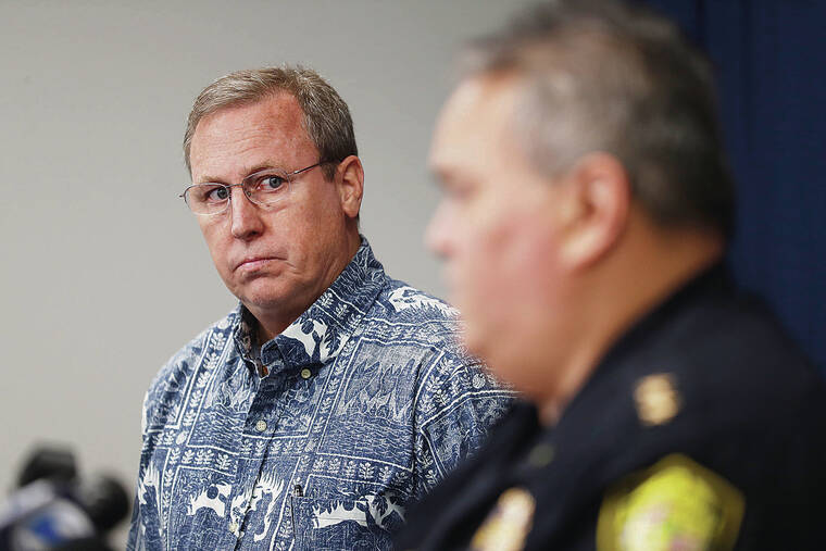 STAR-ADVERTISER
                                <strong>Arthur “Joe” Logan: </strong>
                                <em>The Honolulu Police Commission selected the retired National Guard major general as the city’s 12th chief on May 23 </em>