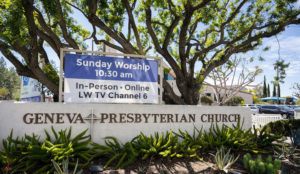 LEONARD ORTIZ, ORANGE COUNTY REGISTER/SCNG VIA AP
                                One person died and five people were injured in a shooting at a Geneva Presbyterian Church in Laguna Woods.