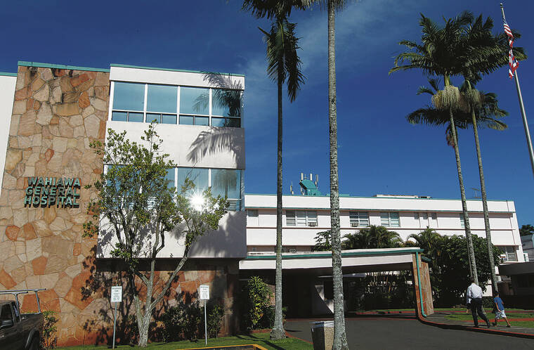 STAR-ADVERTISER FILE
                                Wahiawa General Hospital said it plans to shut down its 115-bed Wahiawa Nursing and Rehabilitation Center.