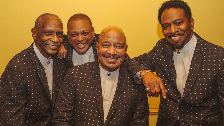 COURTESY THE STYLISTICS
                                The Stylistics are postponing their May 25 show due to a “COVID-related situation.”