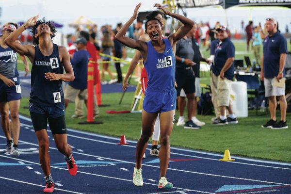 Maui’s Jared Cantere battles through injury to win boys 800 run at state track and field meet