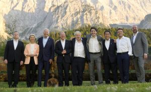 G-7 leaders meet in Germany, pledge to support Ukraine