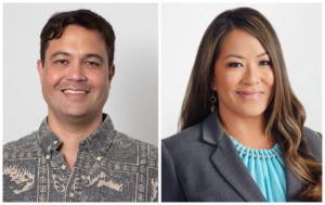 STAR-ADVERTISER AND COURTESY PHOTO
                                Honolulu Star-Advertiser staff writer Peter Boylan and attorney Megan Kau.