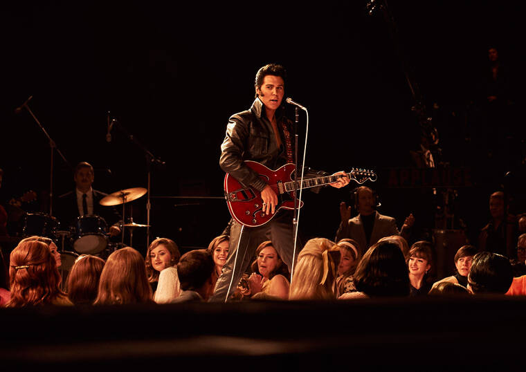WARNER BROS. PICTURES VIA AP
                                This image from Warner Bros shows Austin Butler in a scene from “Elvis.”