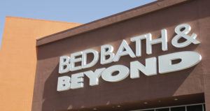 ASSOCIATED PRESS
                                A Bed Bath & Beyond sign is shown, in May 2012, in Mountain View, Calif. Bed Bath & Beyond’s CEO is out of the top post as the home goods retailer looks to fix declining sales and lure shoppers back to its stores.