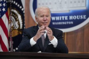ASSOCIATED PRESS / JUNE 17
                                President Joe Biden speaks on the White House campus in Washington.