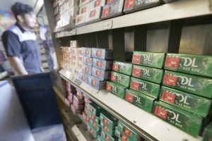 ASSOCIATED PRESS / 2018
                                Packs of menthol cigarettes and other tobacco products at a store in San Francisco.