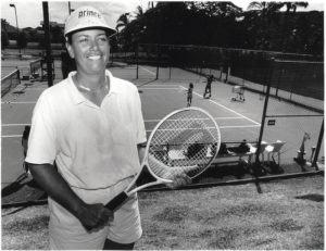 Ann Miller: Former Kailua High and UH tennis star Rosie Bareis has found fame wherever she goes