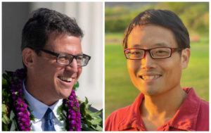 COURTESY PHOTOS
                                Earthjustice senior attorney David Henkin and Sierra Club of Hawaii chapter director Wayne Tanaka join the Honolulu Star-Advertiser’s “Spotlight Hawaii” Facebook livestream.
