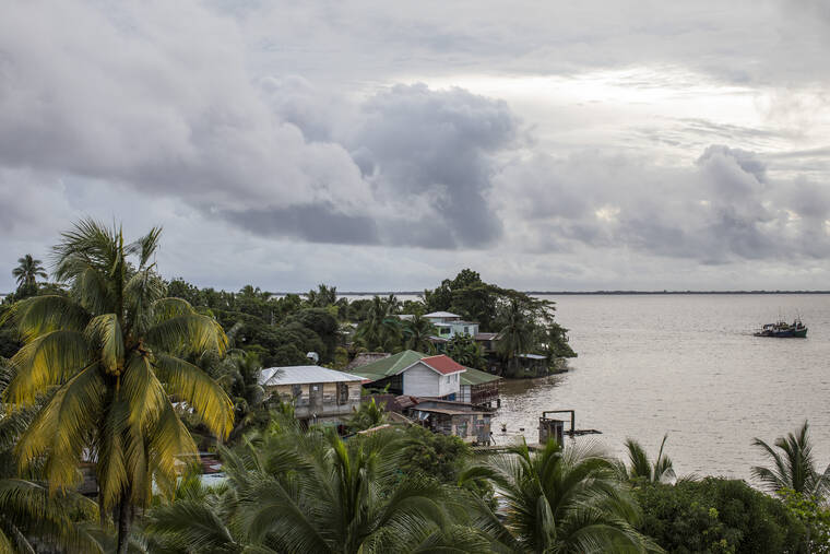 ASSOCIATED PRESS / JULY 2
                                A boat arrives in Bluefields Bay after Tropical Storm Bonnie hit the Caribbean coast of Nicaragua.