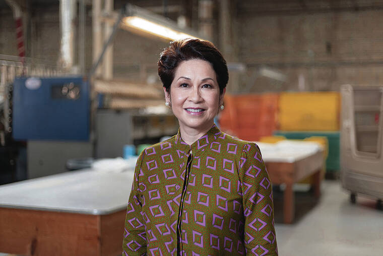 COURTESY PHOTO
                                Vicky Cayetano founded and was president of United Laundry Services; she also is a former first lady of Hawaii.