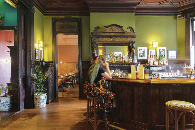 NEW YORK TIMES
                                The bar at The Chloe, a 14-room inn housed in a 19th-century mansion on St. Charles Avenue.