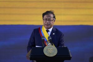 Gustavo Petro sworn in as Colombia’s first leftist president