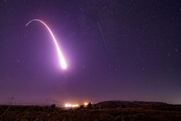 Air Force test launches Minuteman 3 missile