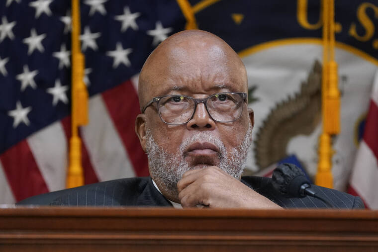 ASSOCIATED PRESS
                                Chairman Bennie Thompson, D-Miss., listens as the House select committee investigating the Jan. 6 attack on the U.S. Capitol holds a hearing at the Capitol in Washington, July 12.
