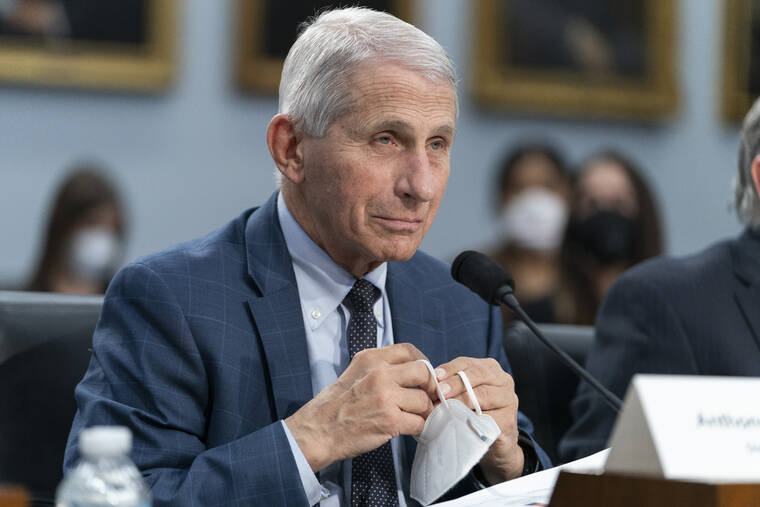 ASSOCIATED PRESS
                                Dr. Anthony Fauci, director of the National Institute of Allergy and Infectious Diseases, testifies to a House Committee on Appropriations subcommittee on Labor, Health and Human Services, Education, and Related Agencies hearing, about the budget request for the National Institutes of Health, May 11, on Capitol Hill in Washington. A West Virginia man was sentenced today to three years in federal prison after he sent emails threatening Dr. Anthony Fauci and another federal health official for talking about the coronavirus and efforts to prevent its spread.