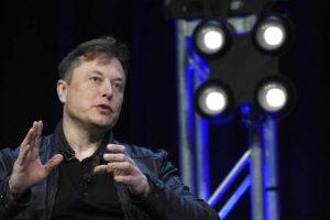 ASSOCIATED PRESS / 2020
                                Tesla and SpaceX Chief Executive Officer Elon Musk speaks at the SATELLITE Conference and Exhibition in Washington.
