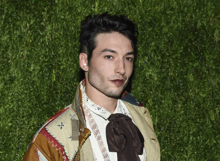 EVAN AGOSTINI/INVISION/ASSOCIATED PRESS
                                Ezra Miller attends the 15th annual CFDA/Vogue Fashion Fund event at the Brooklyn Navy Yard in New York, in November 2018. According to a report from the Vermont State Police today, Miller has been charged with felony burglary in Stamford, Vt., the latest in a string of recent incidents involving the embattled star of “The Flash.”