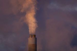 ASSOCIATED PRESS / JAN. 13
                                Carbon dioxide and other pollutants billows from a stack at PacifiCorp’s coal-fired Naughton Power Plant, near where Bill Gates company, TerraPower plans to build an advanced, nontraditional nuclear reactor, Thursday, Jan. 13, in Kemmerer, Wyo.