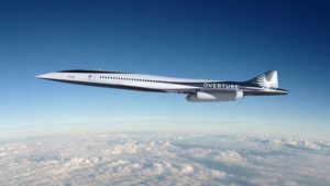 BOOM SUPERSONIC VIA ASSOCIATED PRESS
                                Boom Supersonic Overture Aircraft. American Airlines says it has agreed to buy up to 20 supersonic jets that are still on the drawing board and years away from flying. American announced the deal today with Boom Supersonic.
