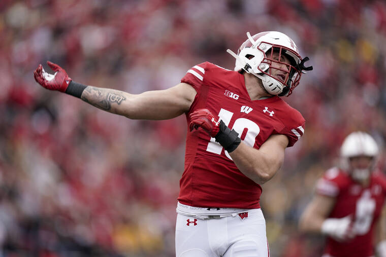 Pride of Hawaii: Nick Herbig ready to lead Wisconsin's defense | Honolulu Star-Advertiser