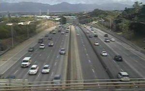 GOAKAMAI.ORG
                                Traffic this morning on the H-1 freeway as seen at the Kaonohi overpaass.