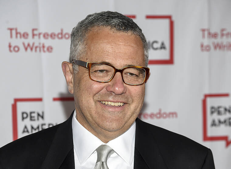 INVISION / AP / 2018
                                Jeffrey Toobin attends the PEN Literary Gala in New York.
