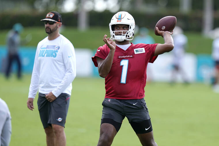 Tua Tagovailoa wants to play in Dolphins’ preseason game after five interceptions in two practices