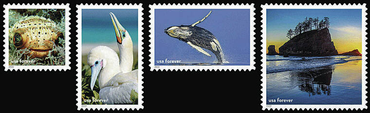 USPS
                                New U.S. Postal Service stamps.