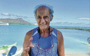Cindy Luis: Nappy Napoleon, 81, still paddling and touching lives around the globe