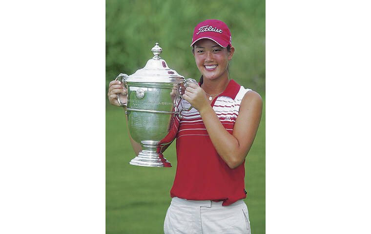 ASSOCIATED PRESS
                                Michelle Wie at 13, won the 2003 USGA Women’s Amateur Public Links Championship in Palm Coast, Fla., on June 22, 2003.