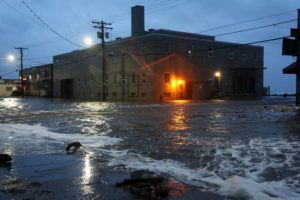 ASSOCIATED PRESS / SEPT. 17
                                Water rushes down Front Street, just a half block from the Bering Sea, in Nome, Alaska, on Saturday, Sept. 17, as the remnants of Typhoon Merbok moved into the region. It was a massive storm system — big enough to cover the mainland U.S. from the Pacific Ocean to Nebraska and from Canada to Texas.