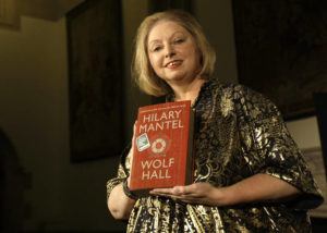 ASSOCIATED PRESS
                                Winner of the 2009 Booker Prize for fiction Hilary Mantel with their book ’ Wolf Hall ’ poses for photographers following the announcement in central London, on Oct. 6, 2009. Mantel, the Booker Prize-winning author of the acclaimed “Wolf Hall” saga, has died, publisher HarperCollins said today. She was 70.