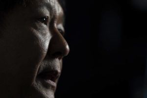 JULIA NIKHINSON / AP
                                Philippine President Ferdinand Marcos Jr. speaks during an interview with The Associated Press, Friday, Sept. 23, in New York.