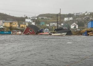 PAULINE BILLARD VIA AP
                                This photo provided by Pauline Billard shows destruction caused by Hurricane Fiona in Rose Blanche, 28 miles east of Port aux Basques, Newfoundland and Labrador on Saturday.