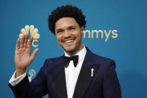 ASSOCIATED PRESS
                                Trevor Noah appears at the 74th Primetime Emmy Awards in Los Angeles on Sept. 12. Noah, host of Comedy Central’s “The Daily Show with Trevor Noah,” announced Thursday that he is leaving the show.