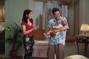COURTESY ABC
                                Constance Wu, shown here in a scene from ABC’s “Fresh Off the Boat” with co-star Randall Park, has written a new book about her life called “Making a Scene.”