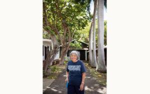 CINDY ELLEN RUSSELL / CRUSSELL@STARADVERTISER.COM
                                Yoshiko Yamauchi, a retired teacher and longtime volunteer at Hawaii’s Plantation Village in Waipahu, is affectionately known as “the plant lady.” She helped plan the gardens surrounding several homes representing each ethnic group.