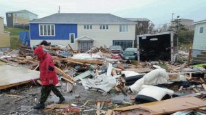 THE CANADIAN PRESS VIA AP
                                Destroyed properties in Port aux Basques, Newfoundland and Labrador were seen Monday, after Hurricane Fiona hit the area.