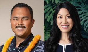 COURTESY PHOTOS
                                Honolulu City Council District 6 candidates Tyler Dos Santos-Tam and Traci Toguchi