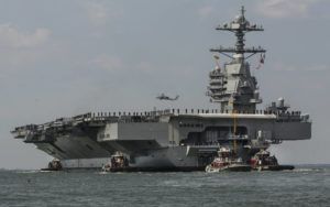 U.S. Navy’s newest carrier deploys to train with NATO nations