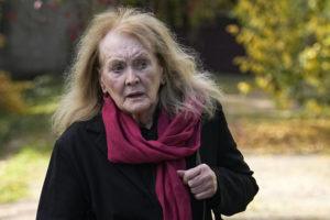 ASSOCIATED PRESS
                                French author Annie Ernaux leaves her home in Cergy-Pontoise, outside Paris, today. The Nobel Prize in literature has been awarded to French author Annie Ernaux. The 82-year-old was cited for “the courage and clinical acuity with which she uncovers the roots, estrangements and collective restraints of personal memory,” the Nobel committee said.