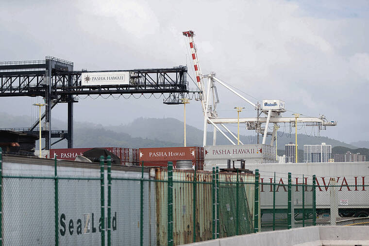 Port delays in California cause brief scare in Hawaii