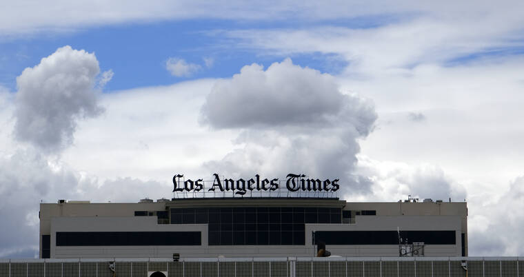 Los Angeles Times announces 74 job cuts