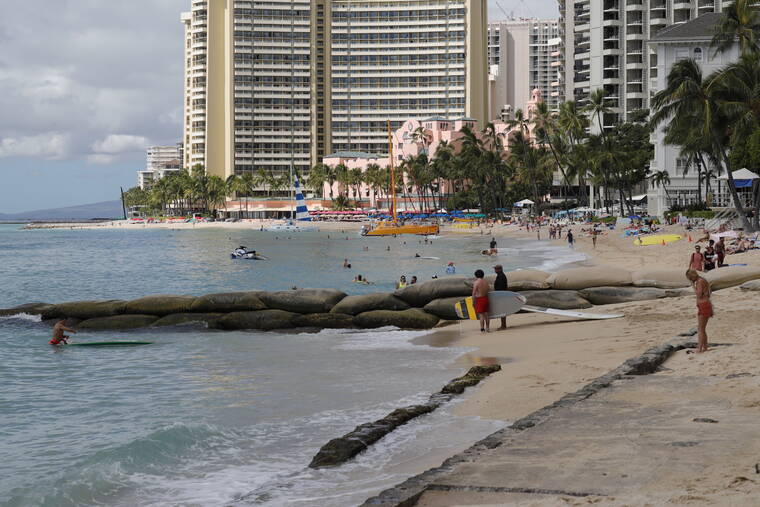 Column: Actions on sea degree rise embrace Waikiki inns