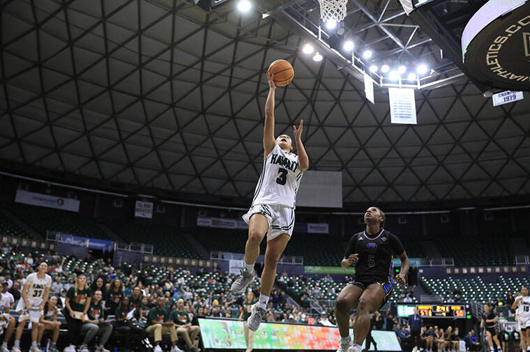 UH women’s basketball wins home opener against San Francisco