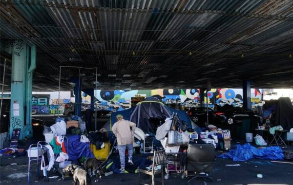 Cities crack down on homeless encampments