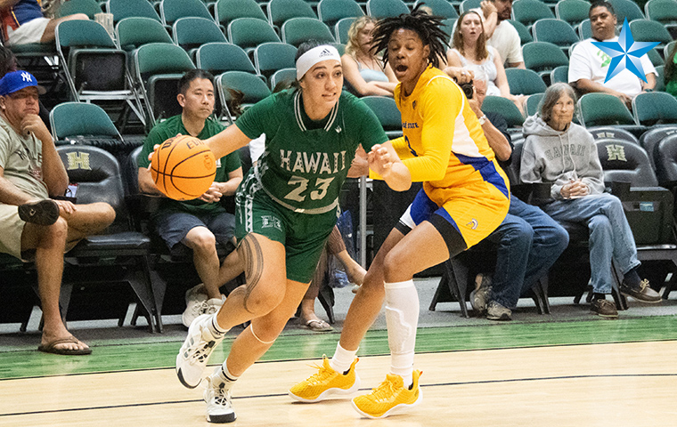 Hawaii women’s basketball team routs San Jose State 73-47 at SimpliFi Arena
