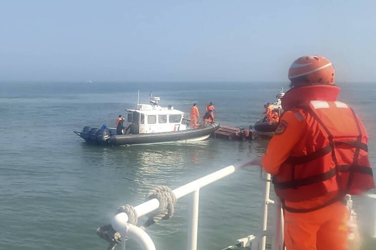 Two Chinese fishermen drowned after being chased by the Taiwanese Coast Guard