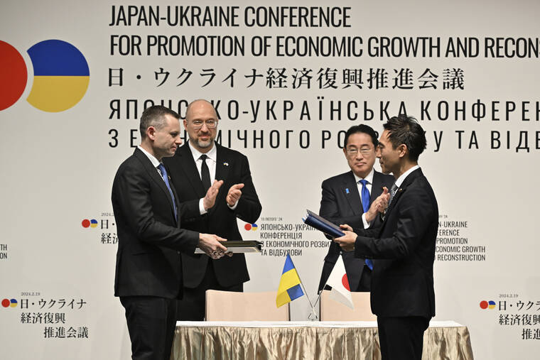 日本がウクライナ復興会議を主催し支援を表明